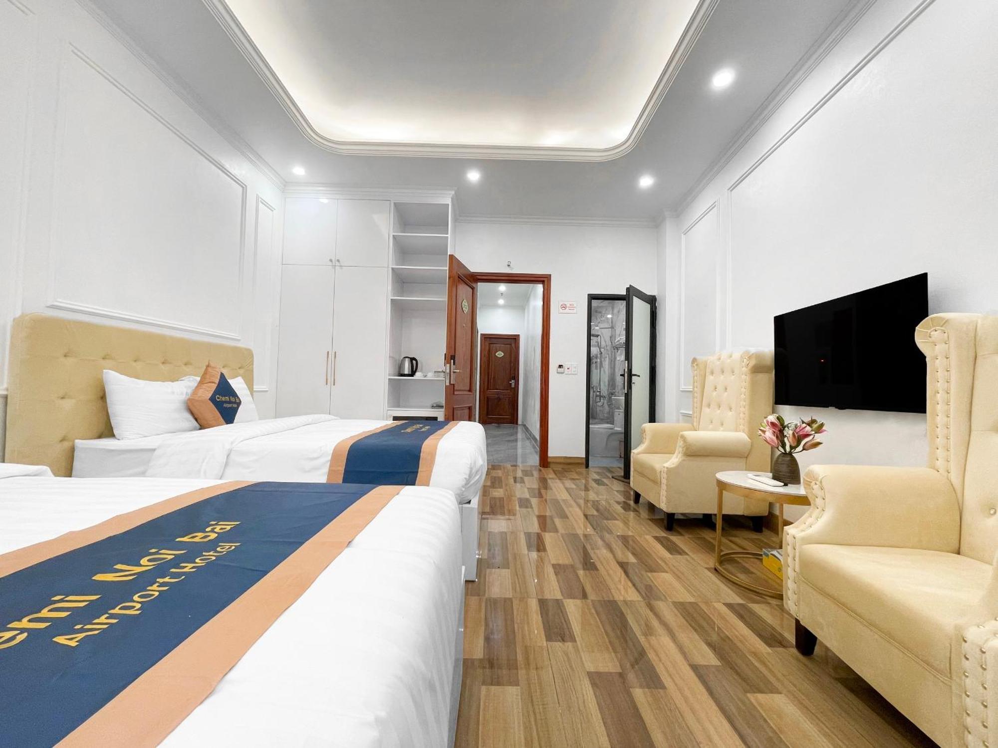 Chemi Noi Bai Airport Hotel Thach Loi Bagian luar foto