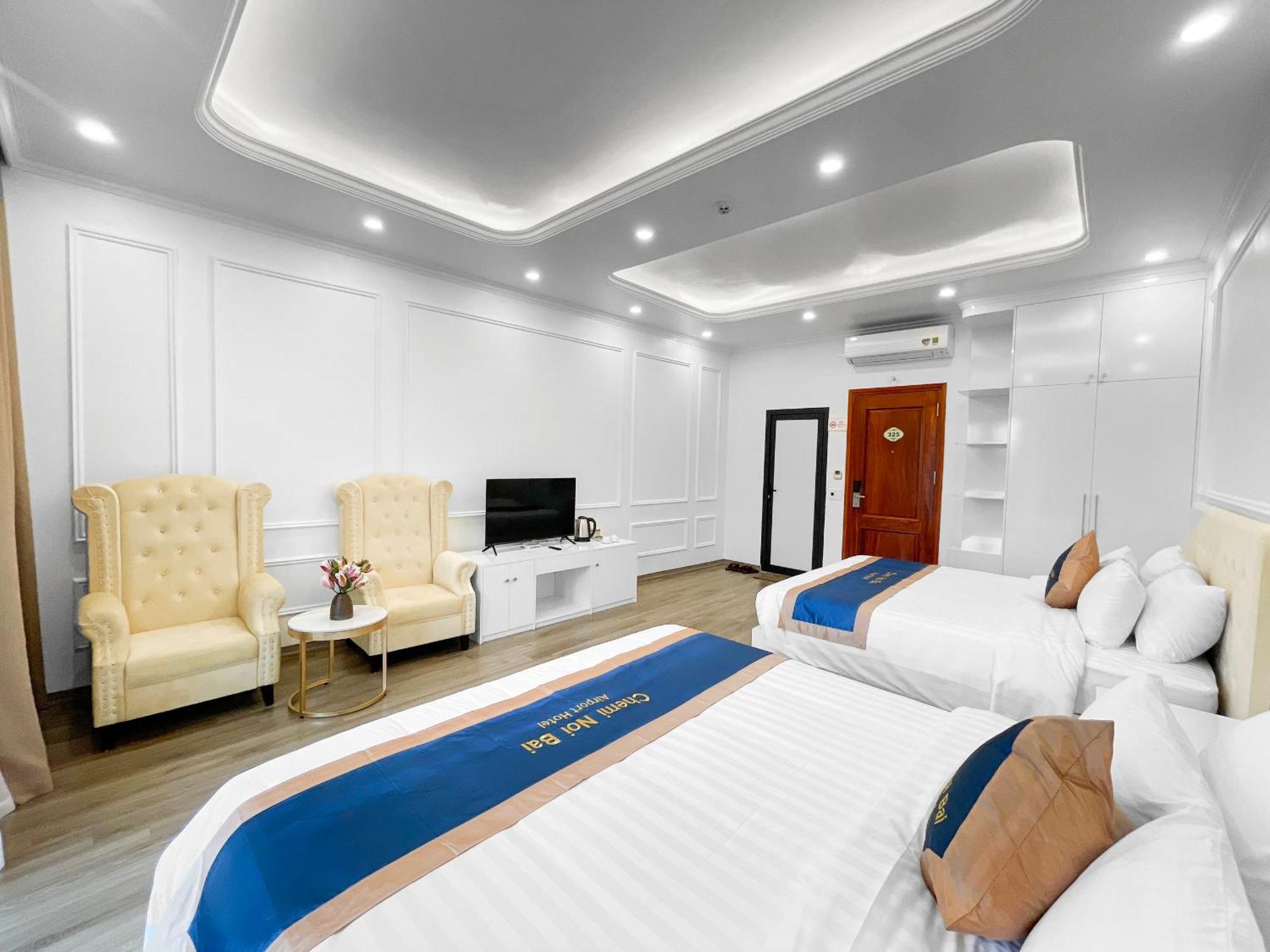 Chemi Noi Bai Airport Hotel Thach Loi Bagian luar foto