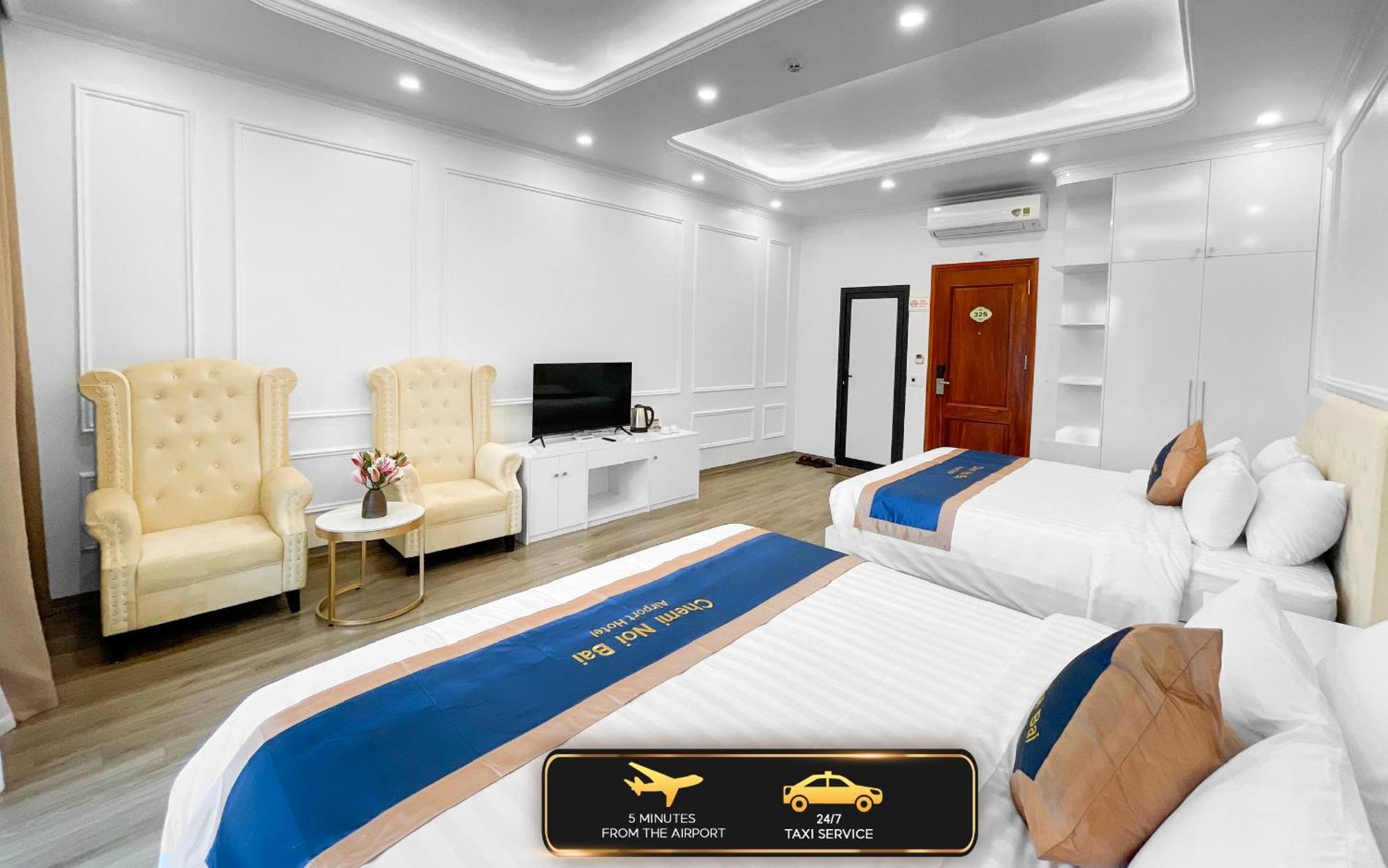 Chemi Noi Bai Airport Hotel Thach Loi Bagian luar foto