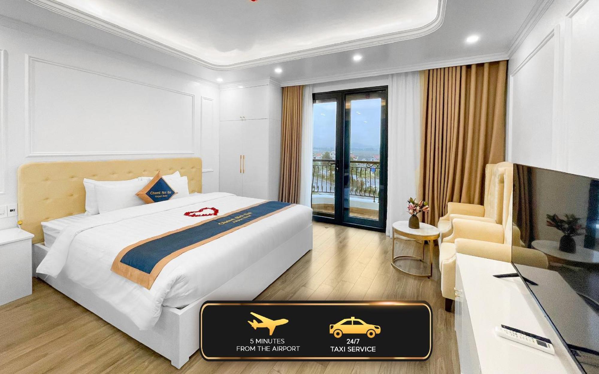 Chemi Noi Bai Airport Hotel Thach Loi Bagian luar foto